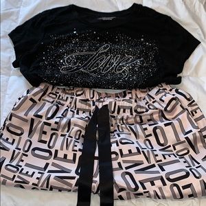 LOVE Victoria’s Secret Pajama Set